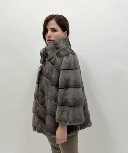 Blue Iris Diagonal Coat