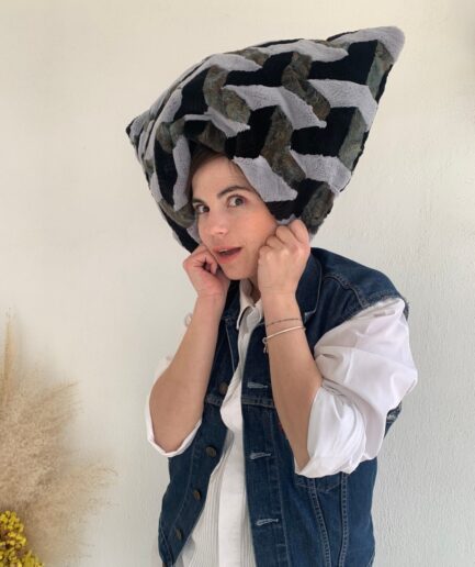 Real fur pillow intarsia mink fur cushion case, decorative real fur bedding, genuine fur home luxury gift , interior fur design.